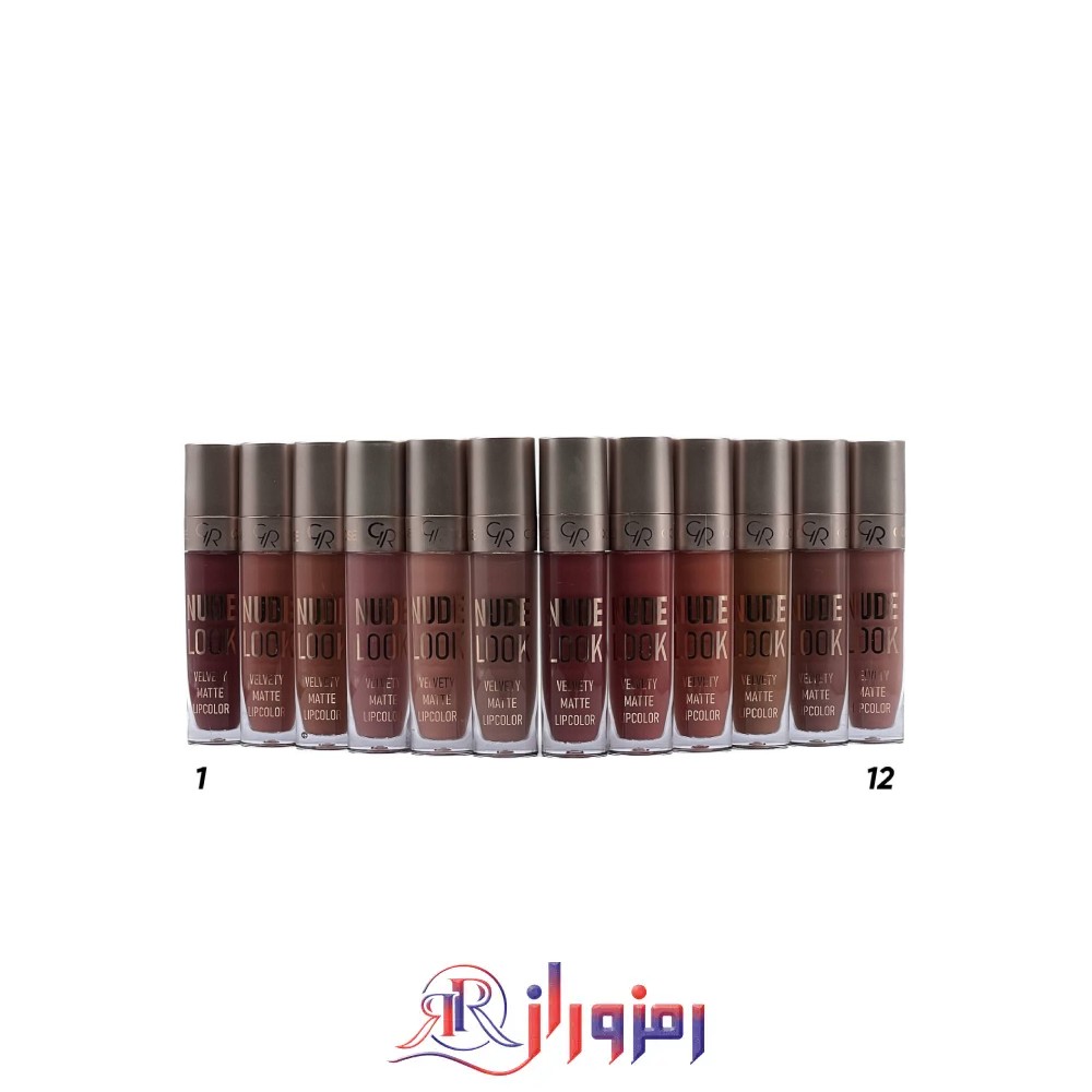 رژلب مایع گلدن رز پک 12 عددی،خرید و قیمت رژلب مایع گلدن رز پک 12 عددی،رژلب گلدن رز
